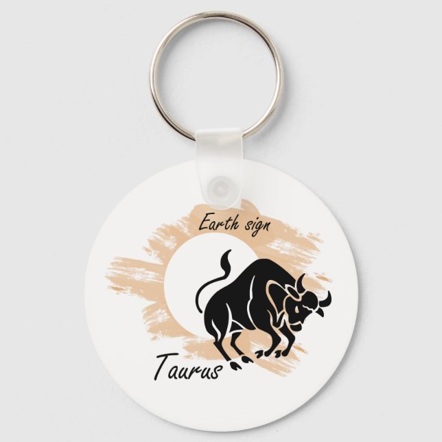 Taurus Keychain (Front)