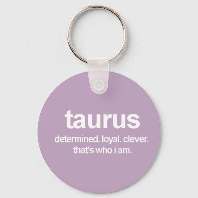 TAURUS KEYCHAIN (Front)