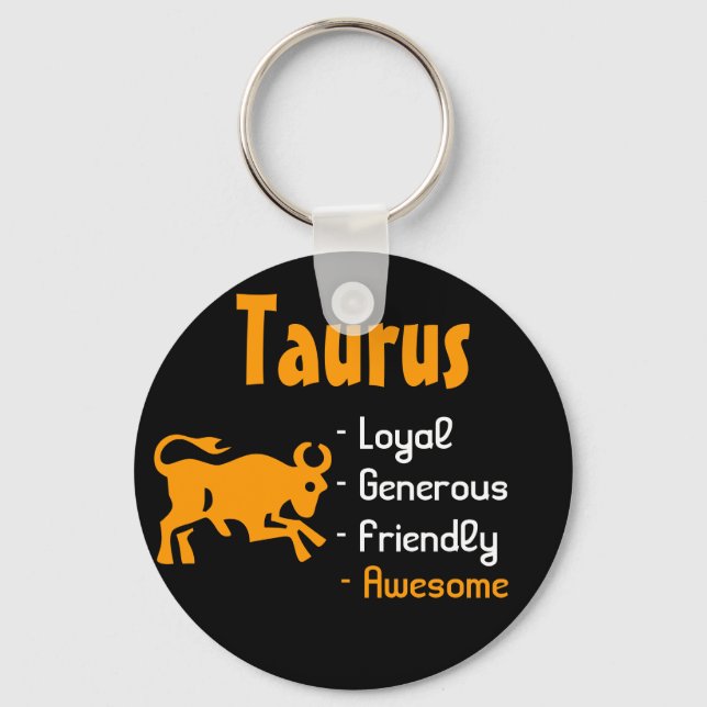 Taurus Keychain (Front)