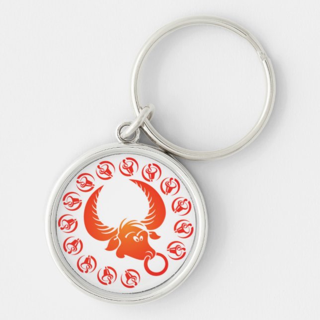 Taurus Keychain (Front)
