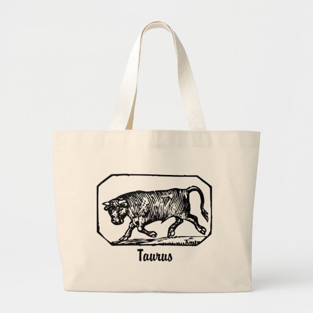 Taurus Large Tote Bag (Front)