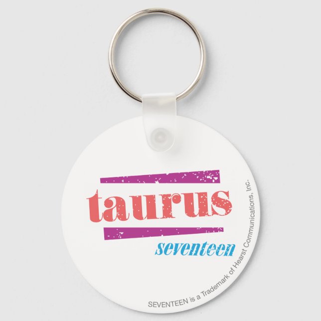 Taurus LtPink Keychain (Front)