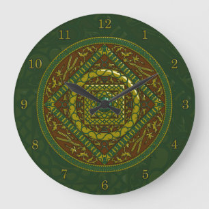 Taurus Mandala Clock