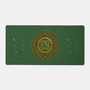 Taurus Mandala Desk Mat