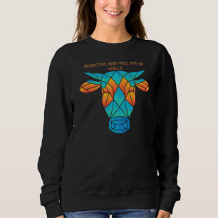 Taurus Merchandise Season Zodiac Sign Astrographic Sweatshirt