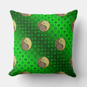 Taurus & Metal Goat Throw Pillow