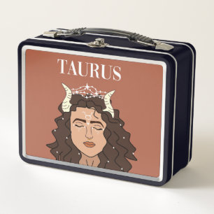 Taurus Metal Lunch Box