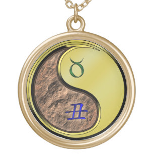 Taurus & Metal Ox Gold Plated Necklace