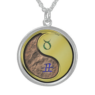 Taurus & Metal Ox Sterling Silver Necklace