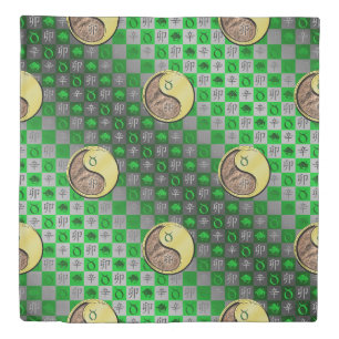 Taurus & Metal Rabbit Duvet Cover