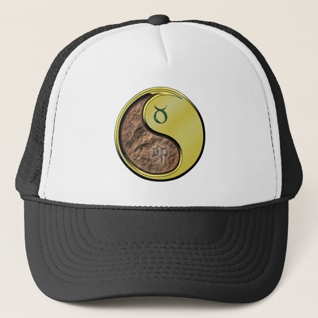 Taurus & Metal Rabbit Trucker Hat (Front)