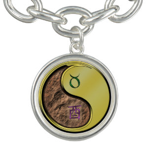 Taurus & Metal Rooster Bracelet