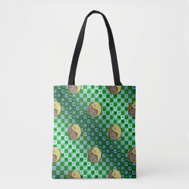 Taurus & Metal Snake Tote Bag (Front)