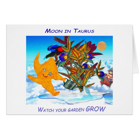 Taurus Moon Cards (Front Horizontal)