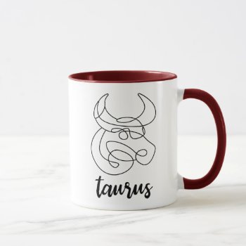 Taurus Mug by marainey1 at Zazzle