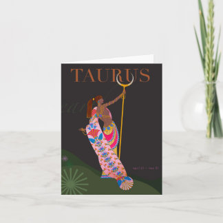 Taurus Note Card