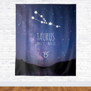 Taurus   Personalized Astrology Tapestry