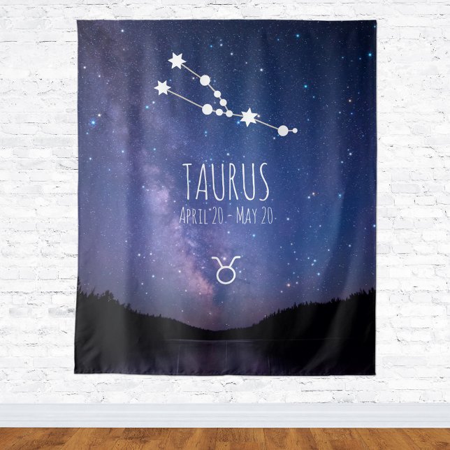 Taurus | Personalized Astrology Tapestry (Creator Uploaded)