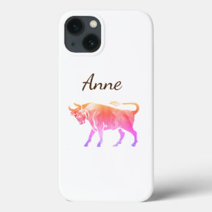 Taurus Personalized iPhone 13 Case