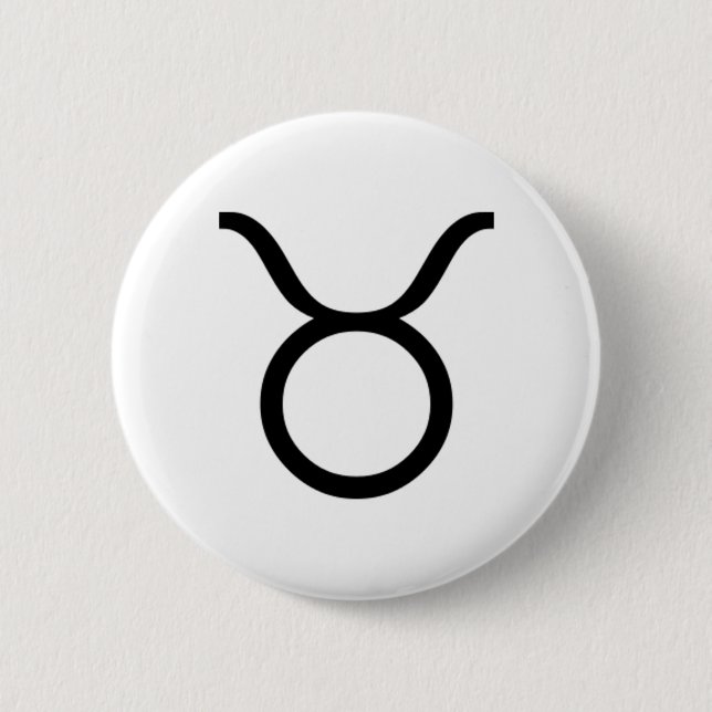 Taurus Pinback Button (Front)