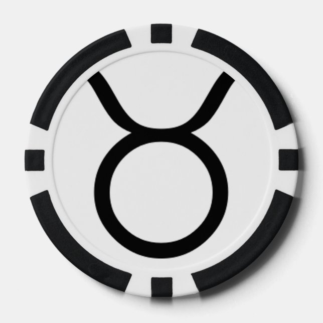 Taurus Poker Chips (Front)