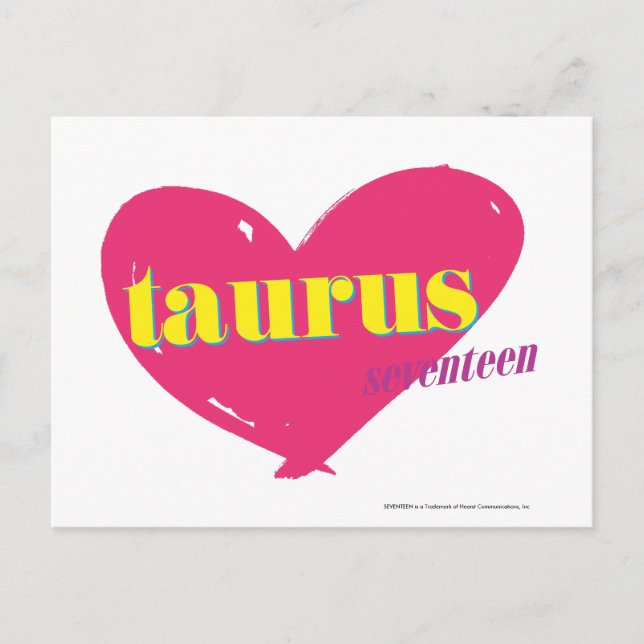 Taurus Postcard (Front)