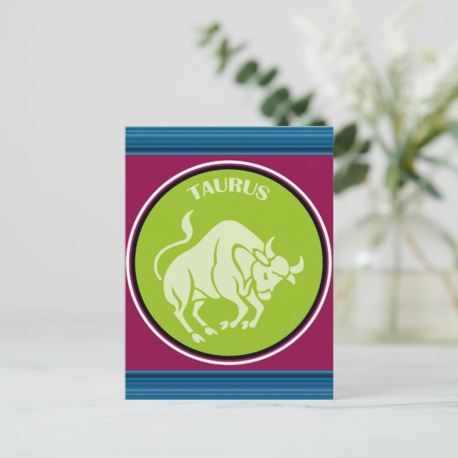 Taurus Postcard (Standing Front)