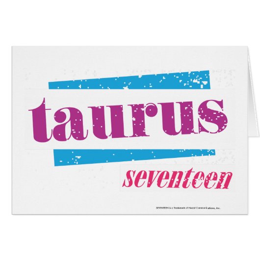 Taurus Purple Cards (Front Horizontal)