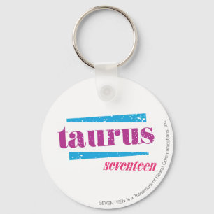 Taurus Purple Keychain
