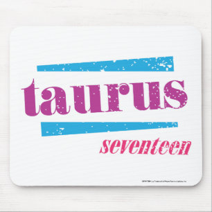 Taurus Purple Mouse Pad