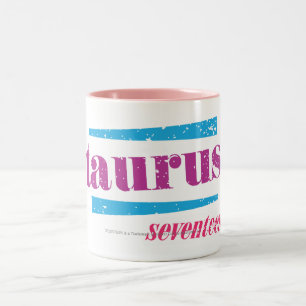 Taurus Purple Two-Tone Coffee Mug