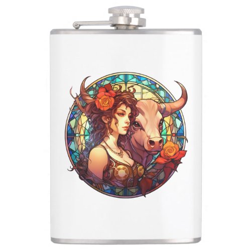 Taurus Queen  Flask