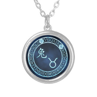 Taurus/Rabbit Silver Plated Necklace