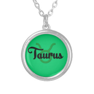 Taurus Silver Plated Necklace