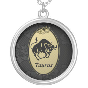 Taurus Silver Plated Necklace