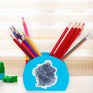 Taurus Starry Night Constellation Custom-Cut Sticker