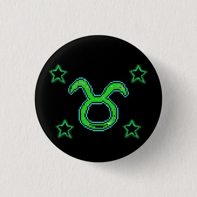 TAURUS Stars Button (Front)