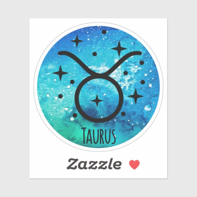 Taurus Sticker (Sheet)