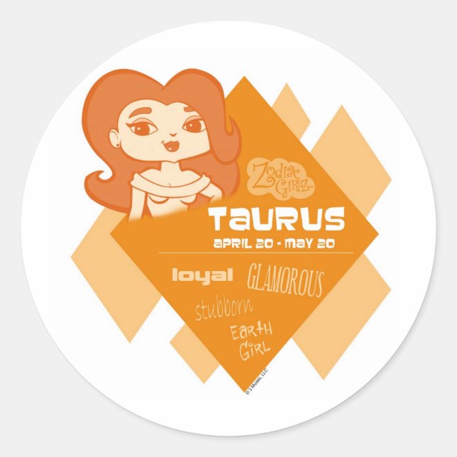 Taurus Stickers (Front)