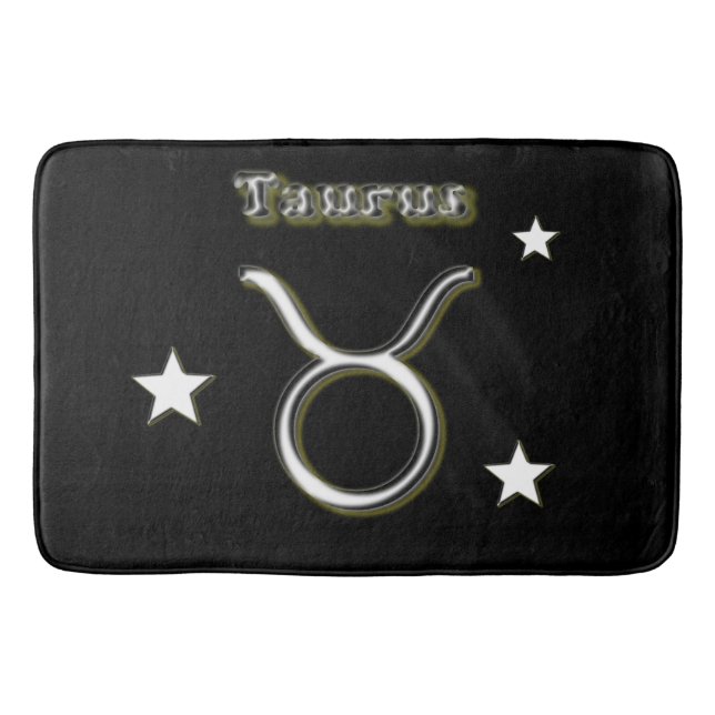 Taurus symbol bath mat (Front)