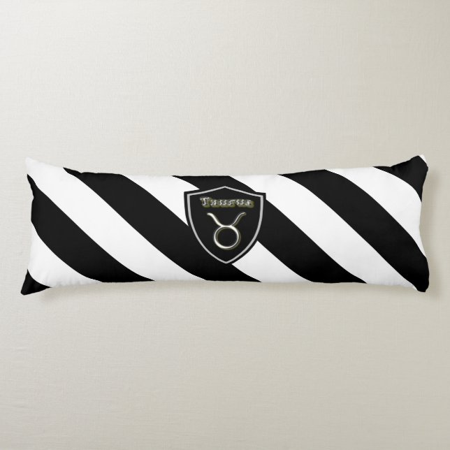 Taurus symbol   body pillow (Front)