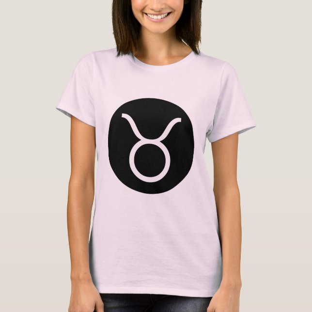 Taurus Symbol - Customized T-Shirt (Front)
