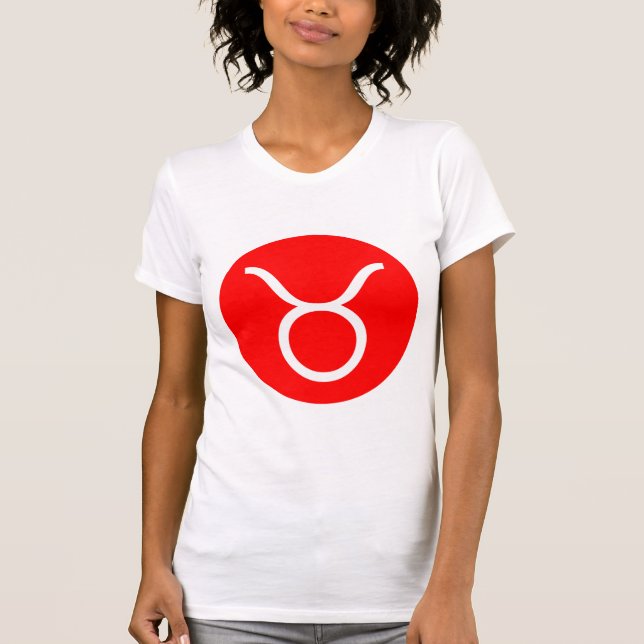 Taurus Symbol - Customized T-Shirt (Front)