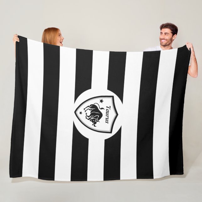 Taurus symbol        fleece blanket (In Situ)