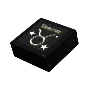 Taurus symbol gift box