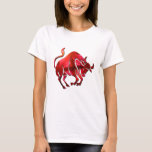Taurus Symbol Ladies T-Shirt