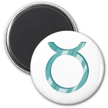 Taurus Symbol Magnet by zodiacgifts at Zazzle
