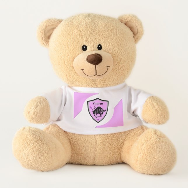 Taurus symbol        teddy bear (Front)