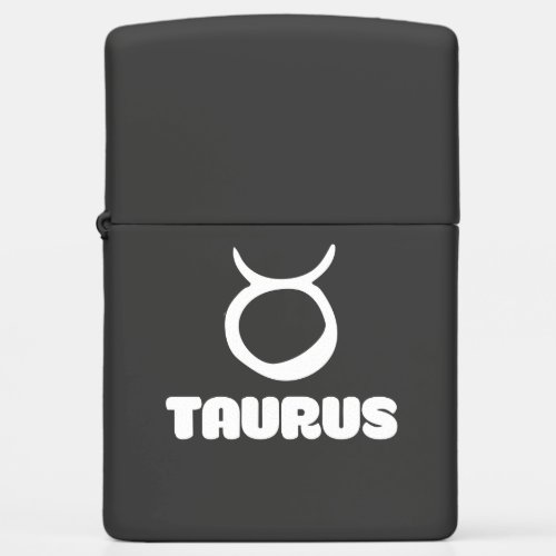 Taurus Symbol Zodiac Taurus the Bull Astrology Zippo Lighter