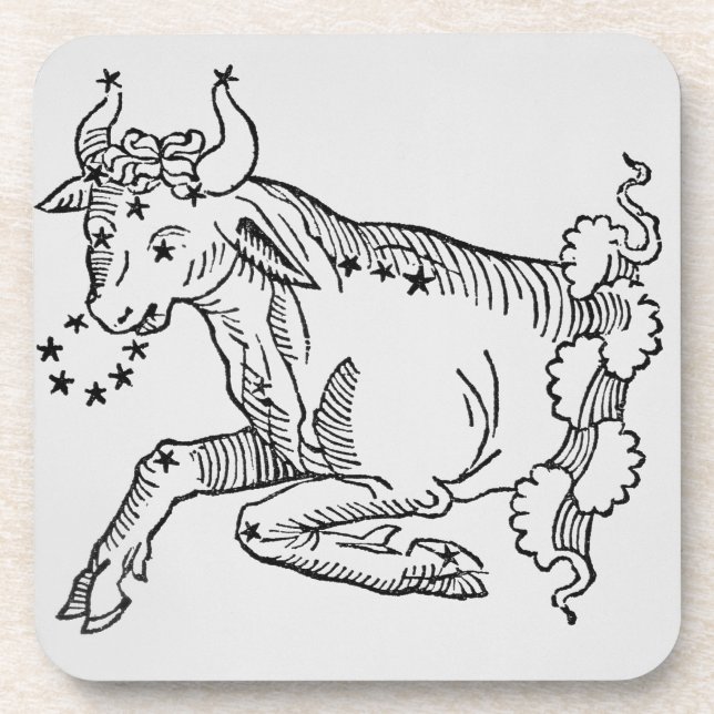 Taurus (the Bull) an illustration from the 'Poetic Coaster (Front)